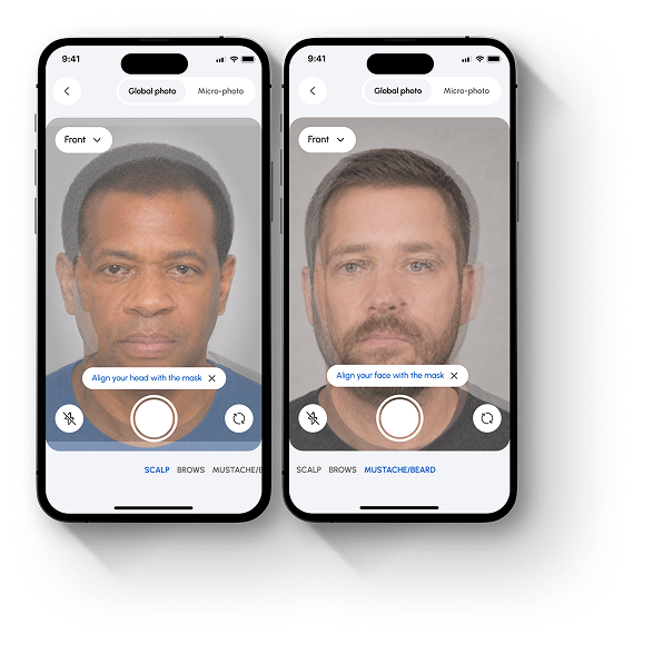 AccuHairate app feature illustration 2